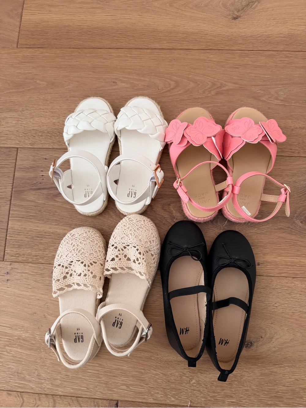 Bundle of Girls Size 11 Shoes